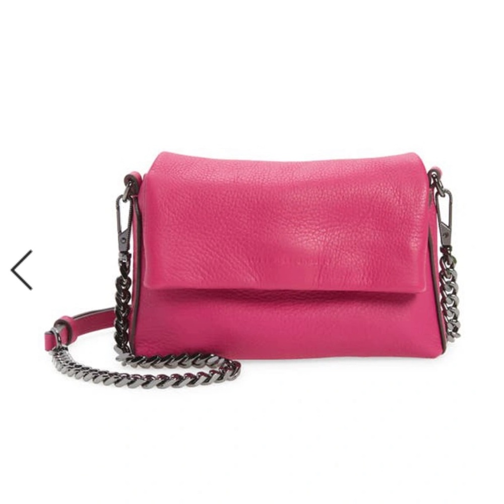 NWT Aimee Kestenberg Nordy Leather Pink fuchsia